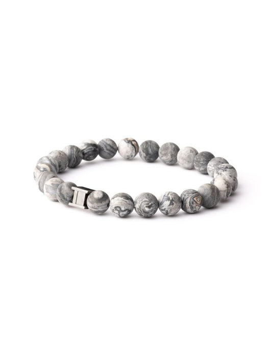 BRACELET GEMINI - PIERRE NATURELLE JASPE - TAILLE S