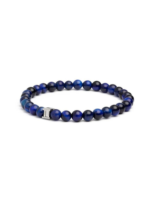 BRACELET GEMINI - PIERRE NATURELLE OEIL DE TIGRE - TAILLE S