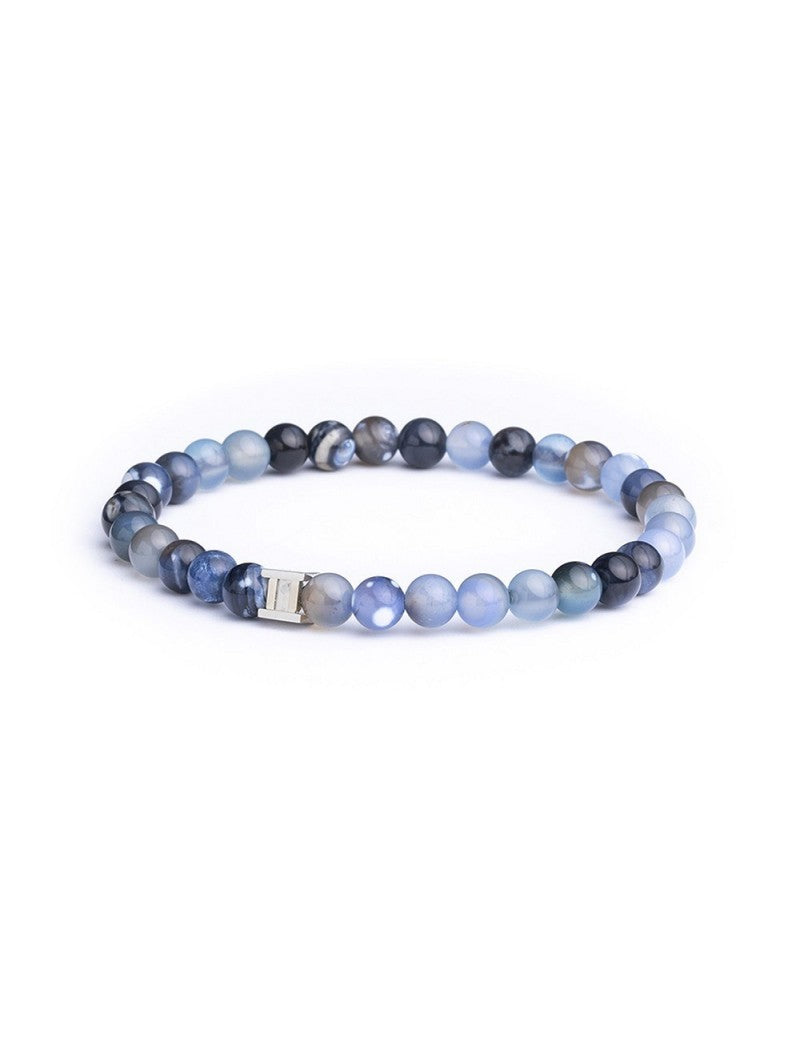 BRACELET GEMINI - PIERRE NATURELLE AGATE - TAILLE S