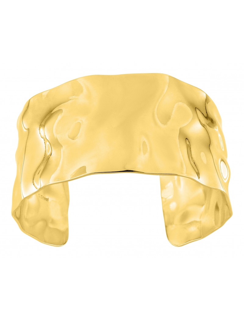 BRACELET - ACIER DORE - JONC