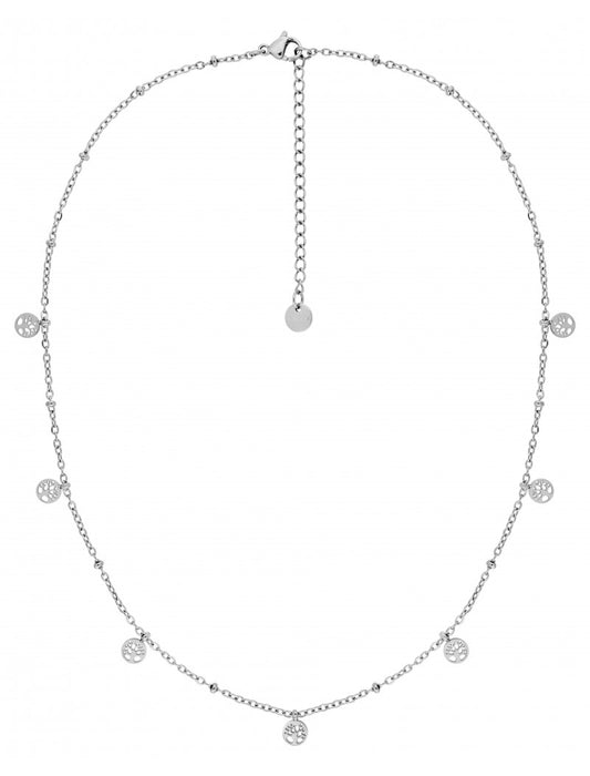 COLLIER - ACIER - ARBRE DE VIE