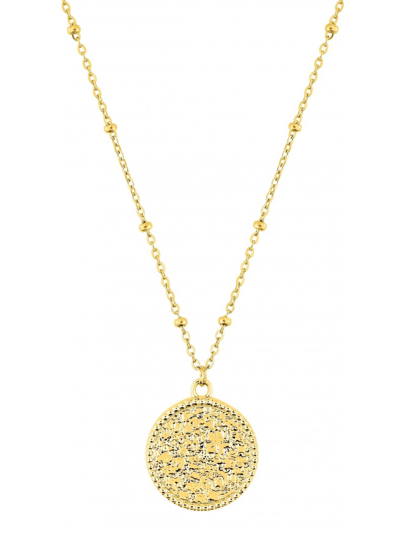 COLLIER - ACIER DORE