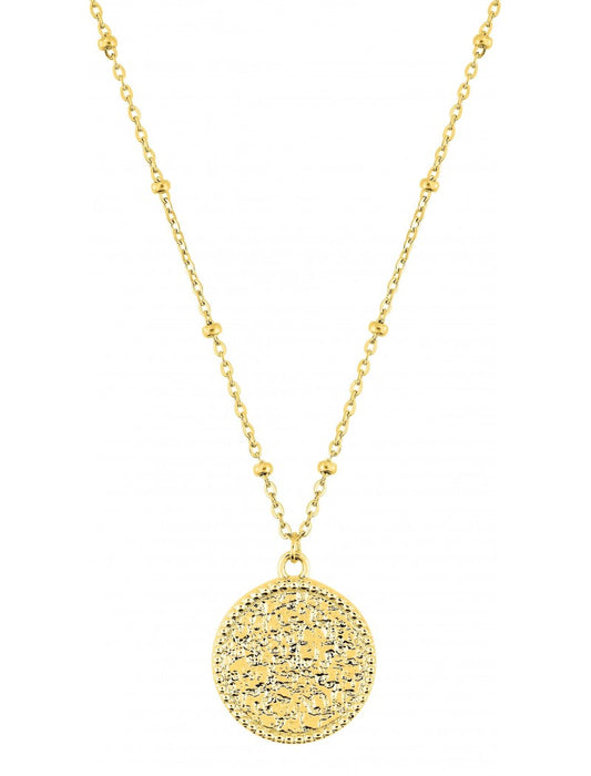 COLLIER - ACIER DORE