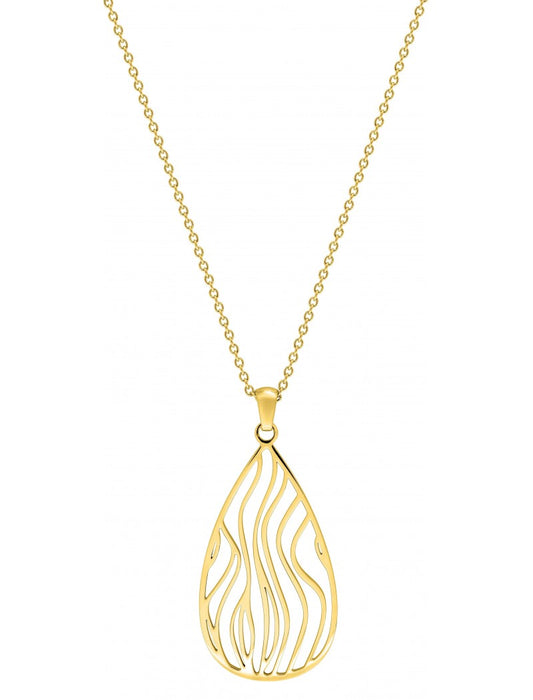 COLLIER - ACIER DORE