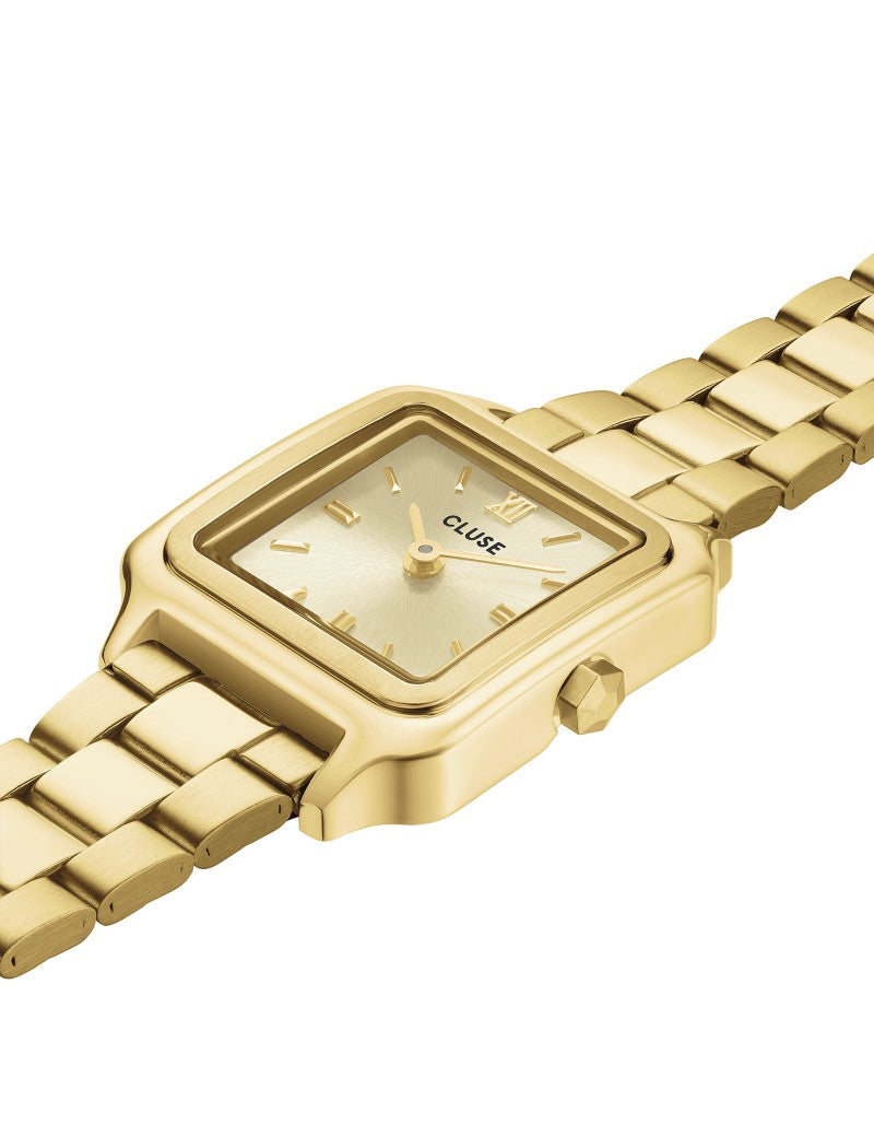Montre Gracieuse Mini Acier, Couleur Or