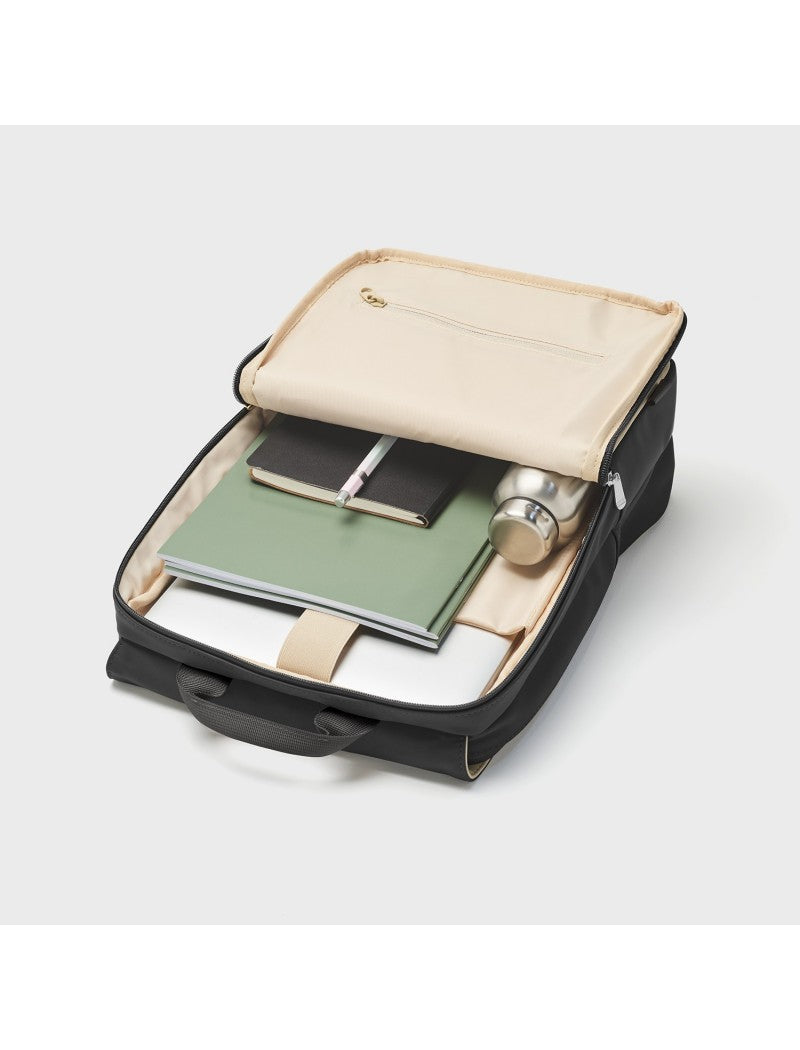 Sac à dos Le Réversible, Noir Gris, Couleur Argent