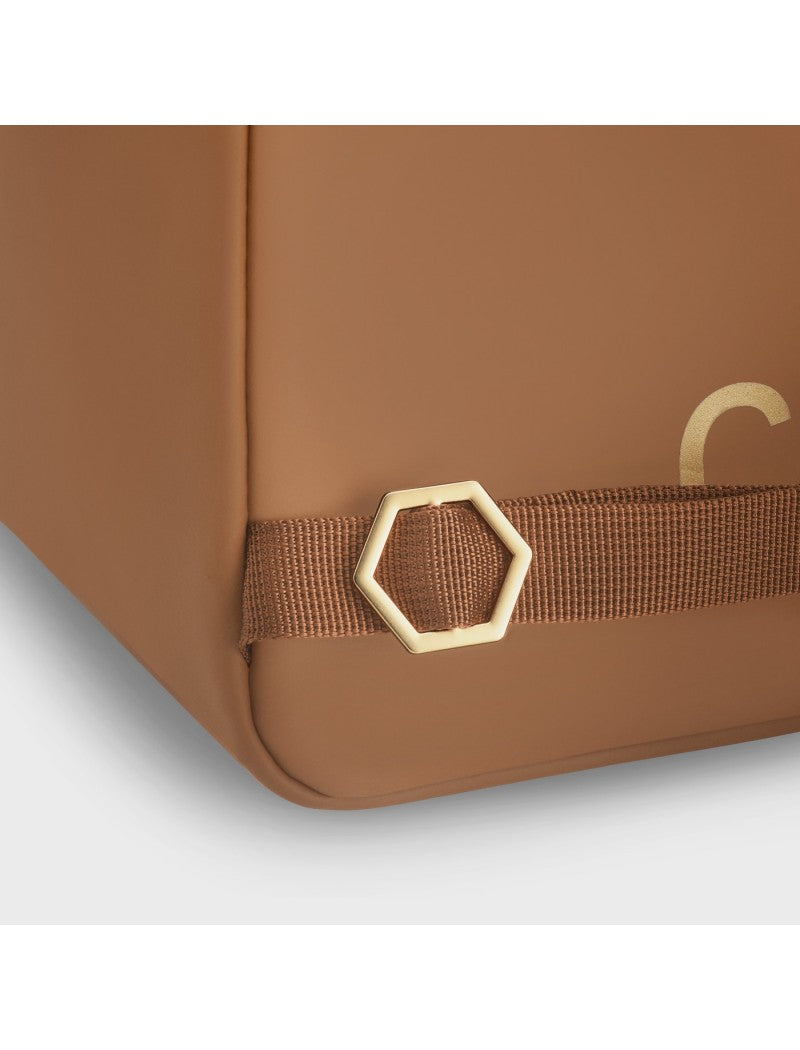 Sac à dos Nuitée, Camel, Couleur Or