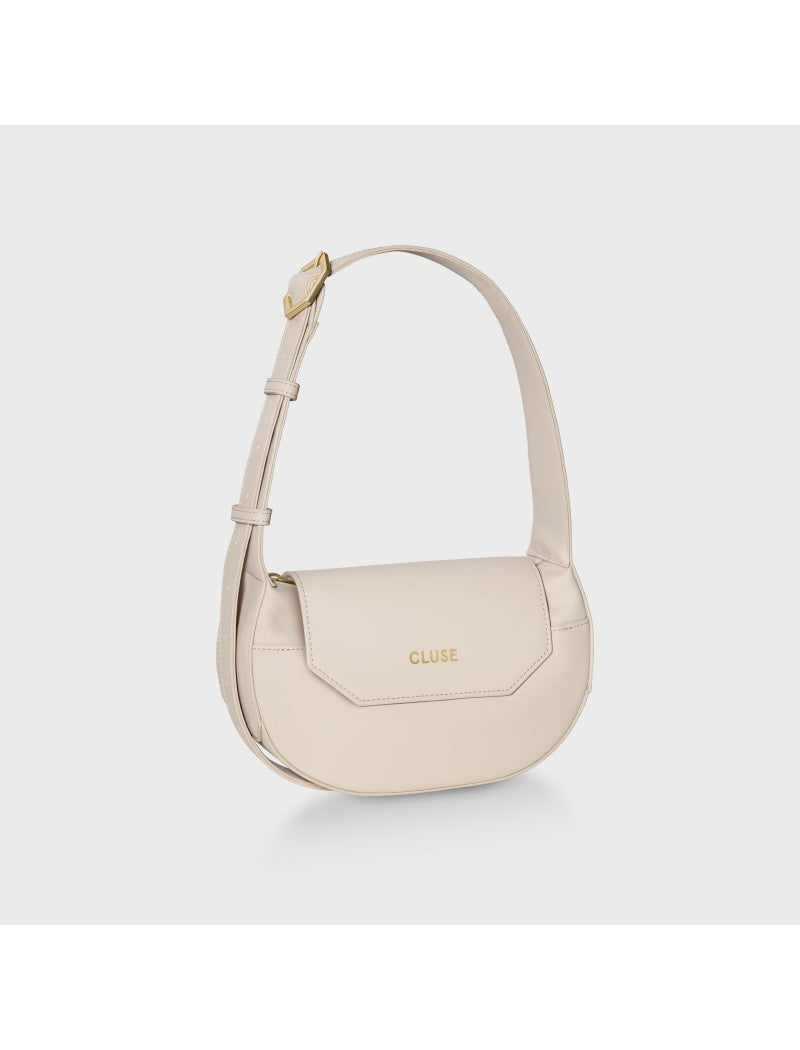 Sacroisé Petite Bandoulière, Beige, Couleur Or