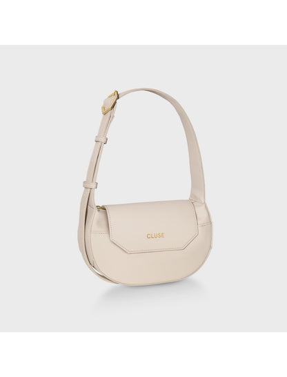 Sacroisé Petite Bandoulière, Beige, Couleur Or
