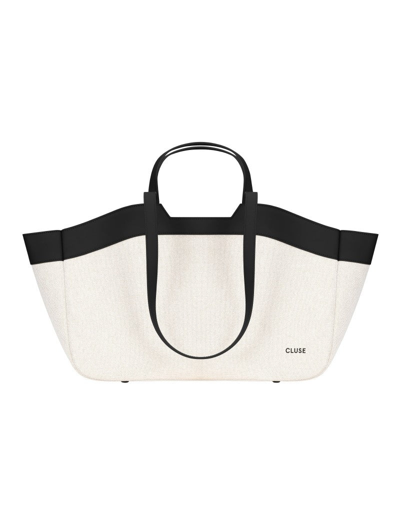 Sac fourre-tout Cluse, beige, couleur noire