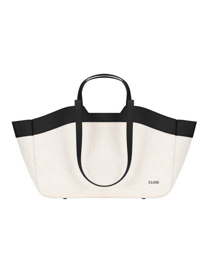 Sac fourre-tout Cluse, beige, couleur noire