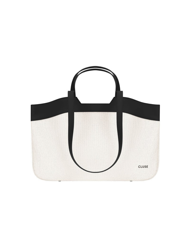 Sac fourre-tout Cluse, beige, couleur noire