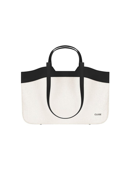 Sac fourre-tout Cluse, beige, couleur noire