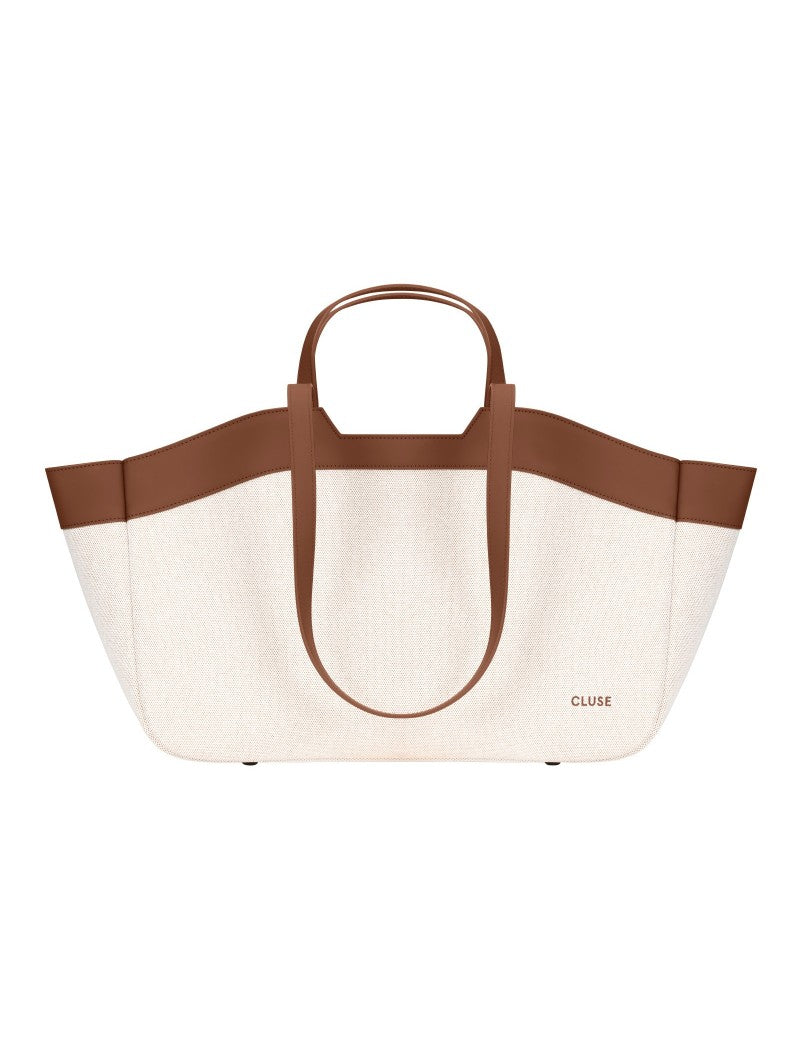 Sac fourre-tout Cluse, beige, couleur marron