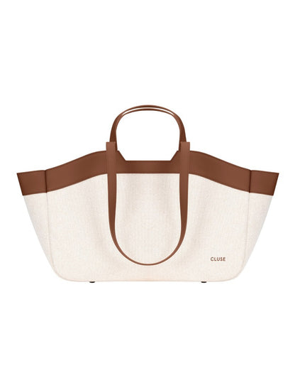 Sac fourre-tout Cluse, beige, couleur marron