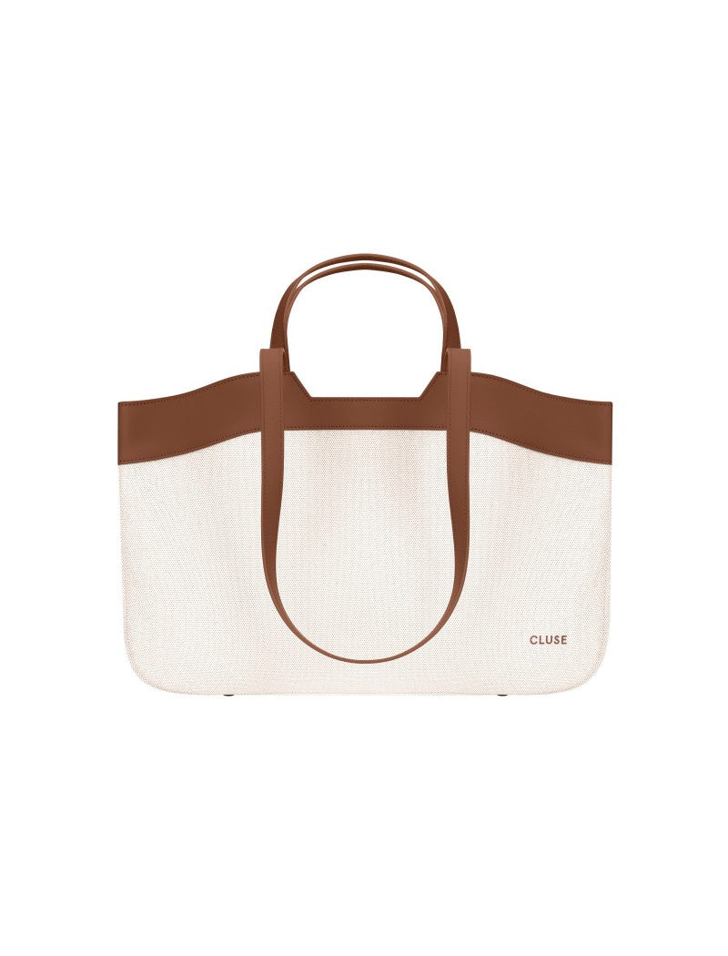 Sac fourre-tout Cluse, beige, couleur marron