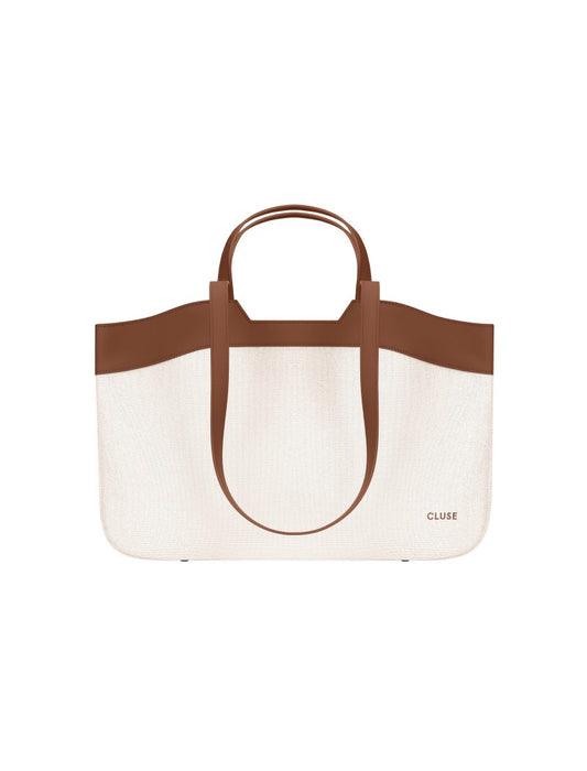 Sac fourre-tout Cluse, beige, couleur marron