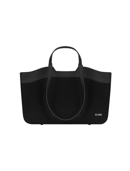 Sac fourre-tout Cluse, couleur noire complète
