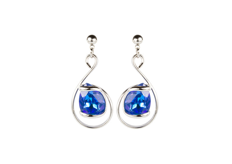 BOUCLES D'OREILLES - CRISTAL