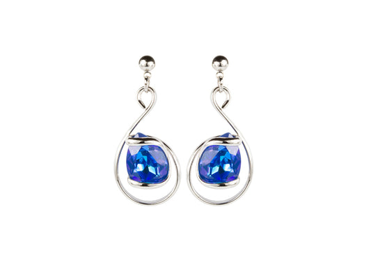 BOUCLES D'OREILLES - CRISTAL