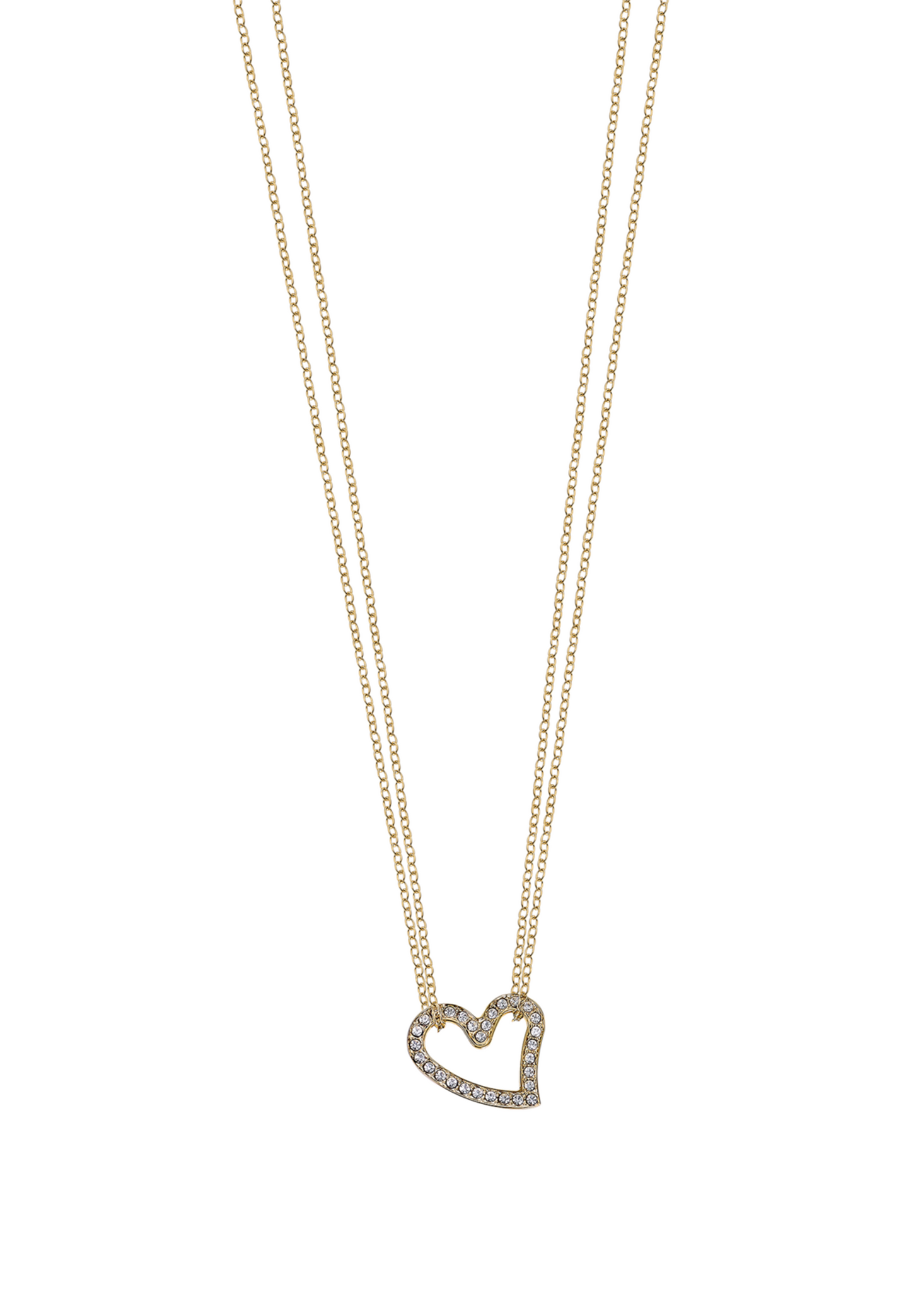 COLLIER COEUR ACIER INOXYDABLE, FEMME