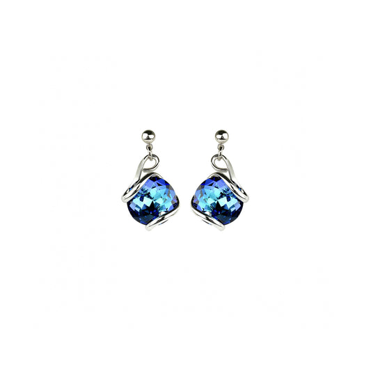 BOUCLES D'OREILLES - CRISTAL