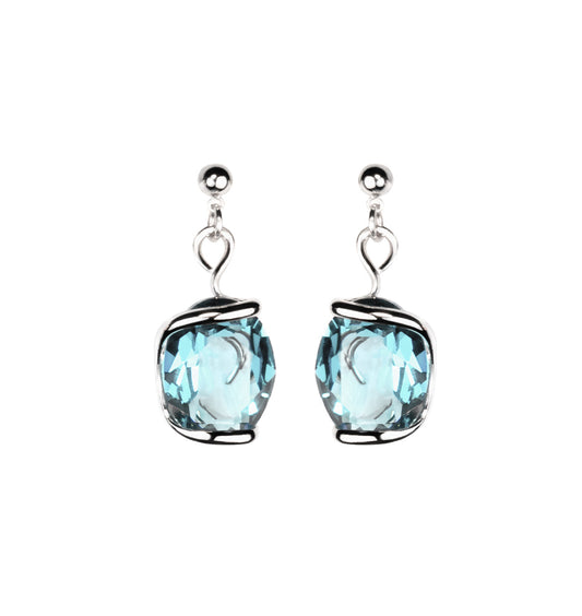 BOUCLES D'OREILLES - CRISTAL