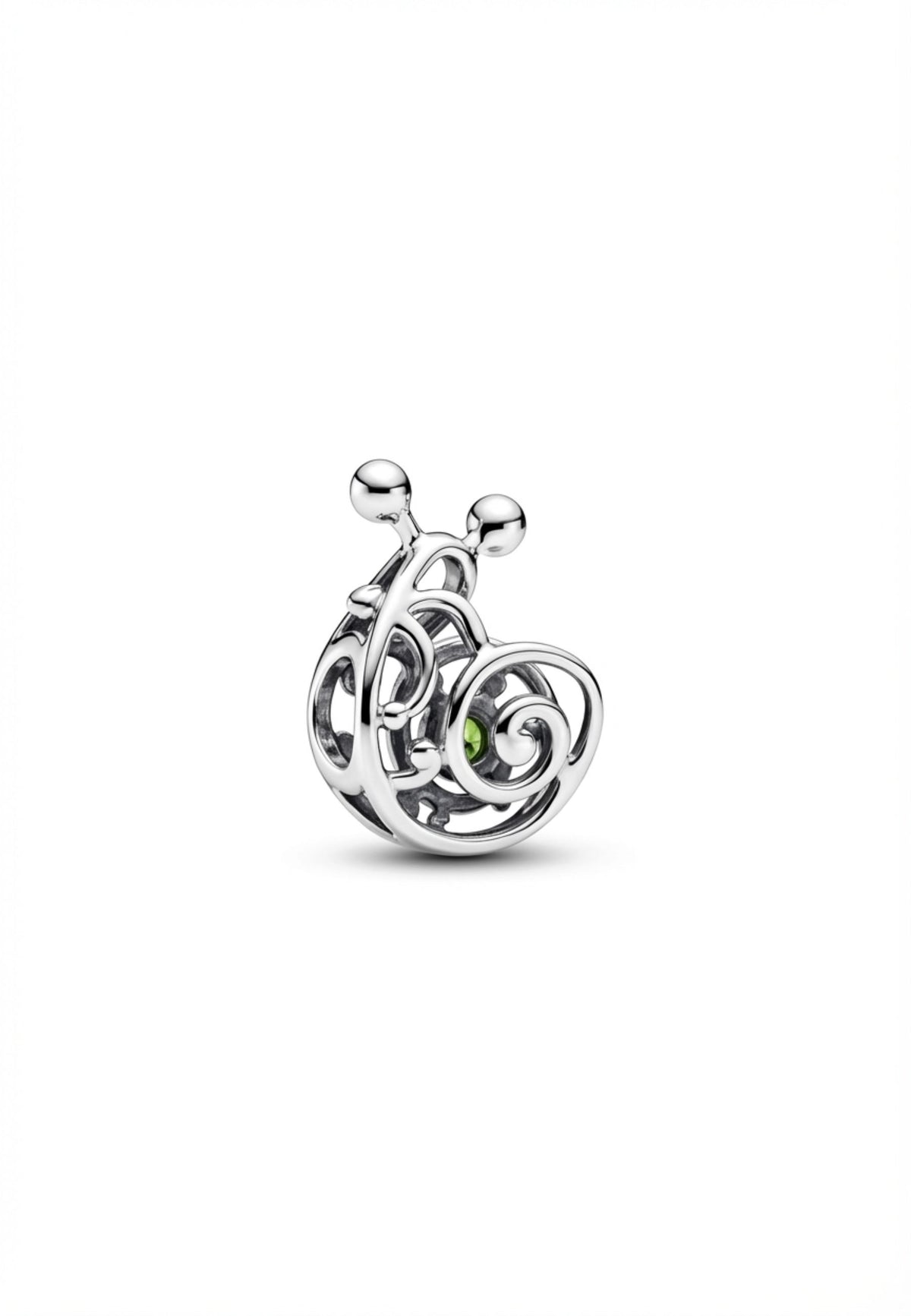 Charm ajouré en forme d'escargot