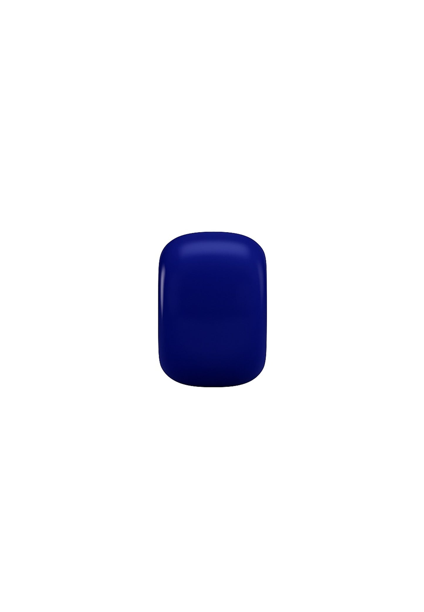 Charm mini argent 925 verre de Murano bleu
