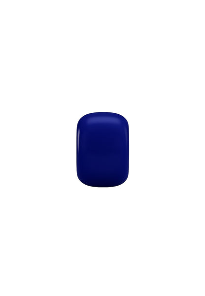 Charm mini argent 925 verre de Murano bleu