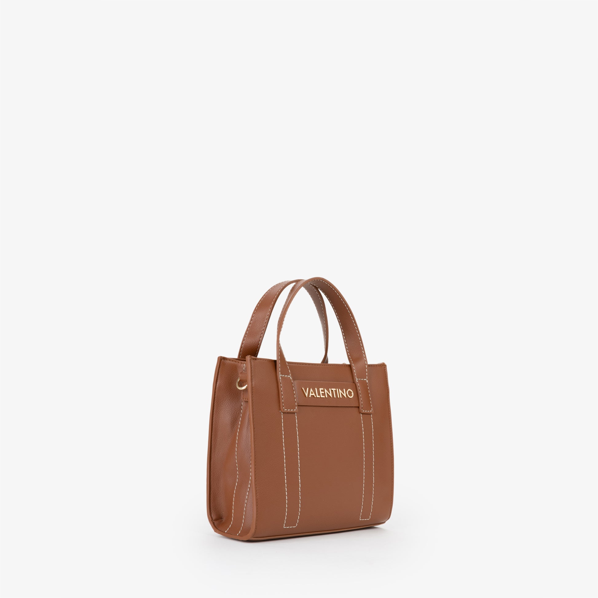 Sac à main femme cuir grainé camel avec bandoulière