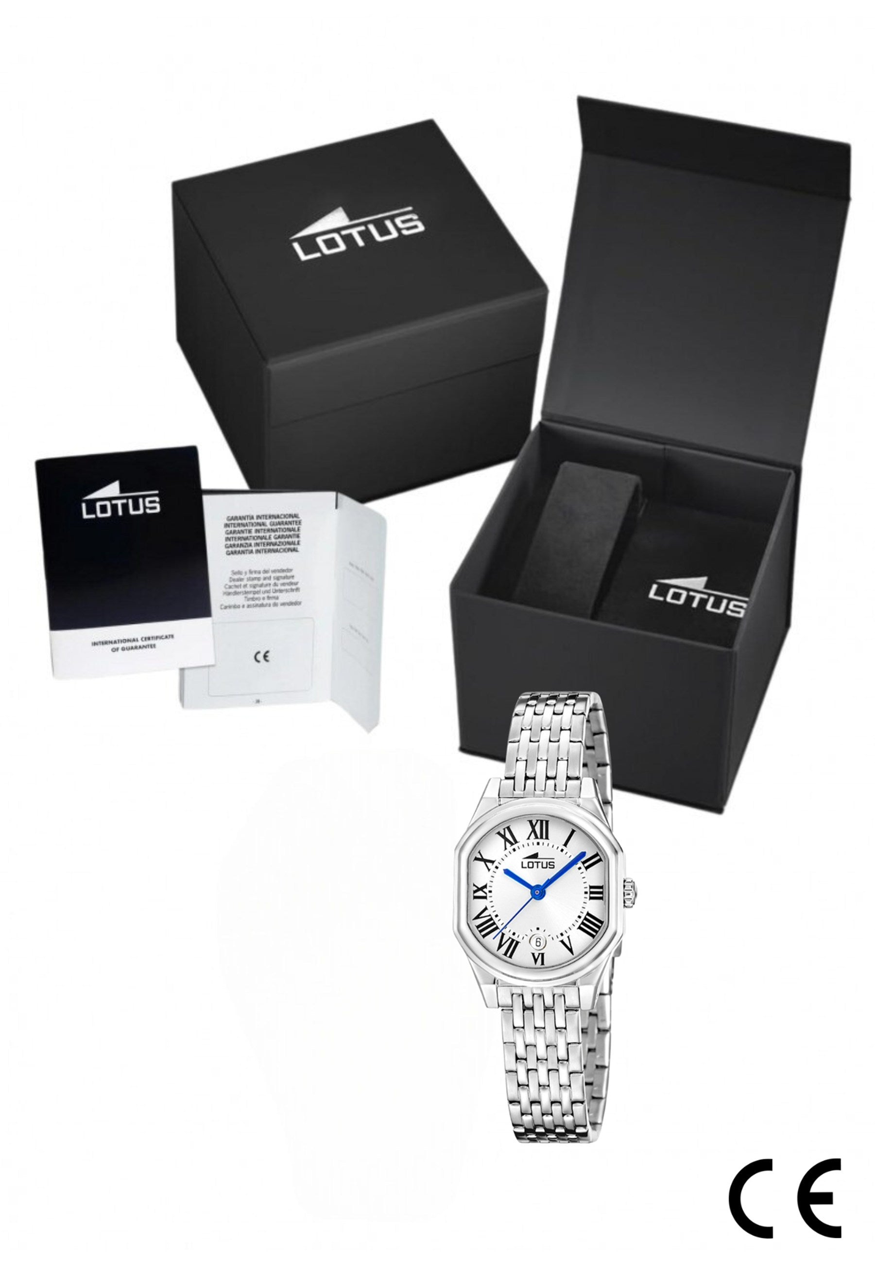 MONTRE FEMME OLD MONEY AVEC CADRAN ARGENT ET BRACELET ACIER