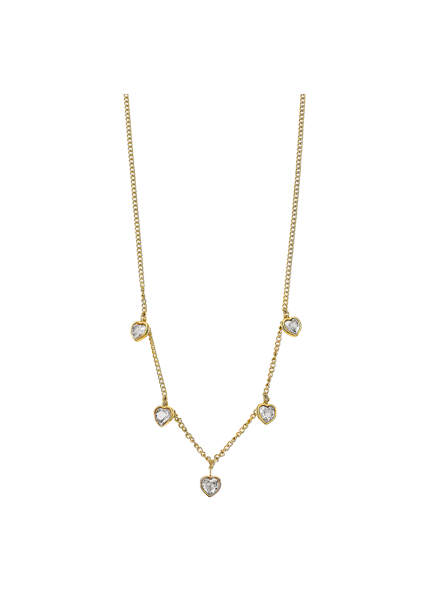COLLIER COEUR ACIER INOXYDABLE, FEMME