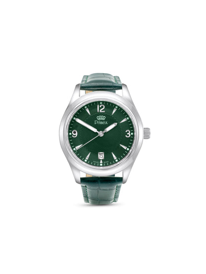 Montre homme militaire Swiss Made boîtier argent 50M