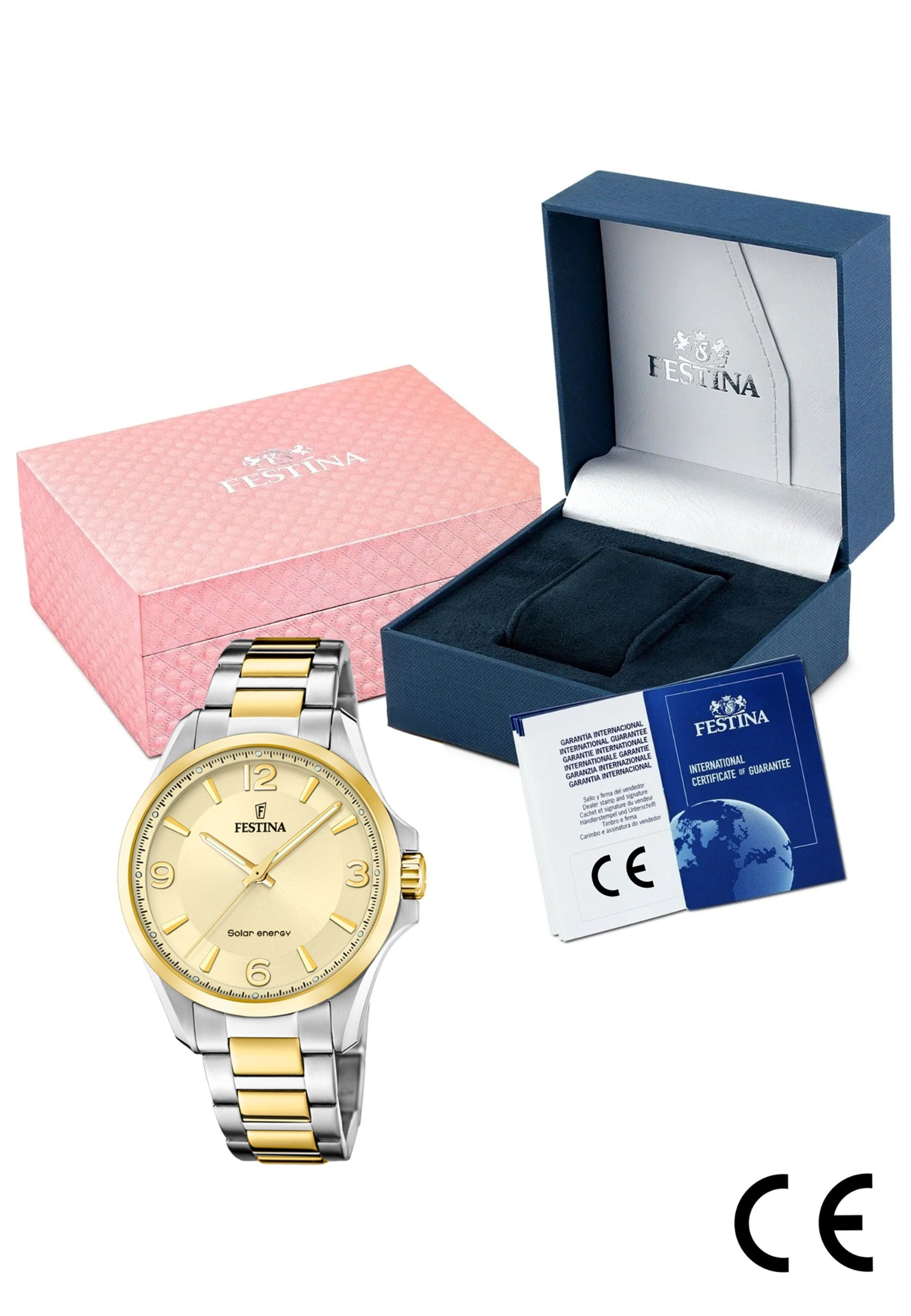 SOLAR ENERGY CHAMPAGNE ACIER INOXYDABLE HOMME