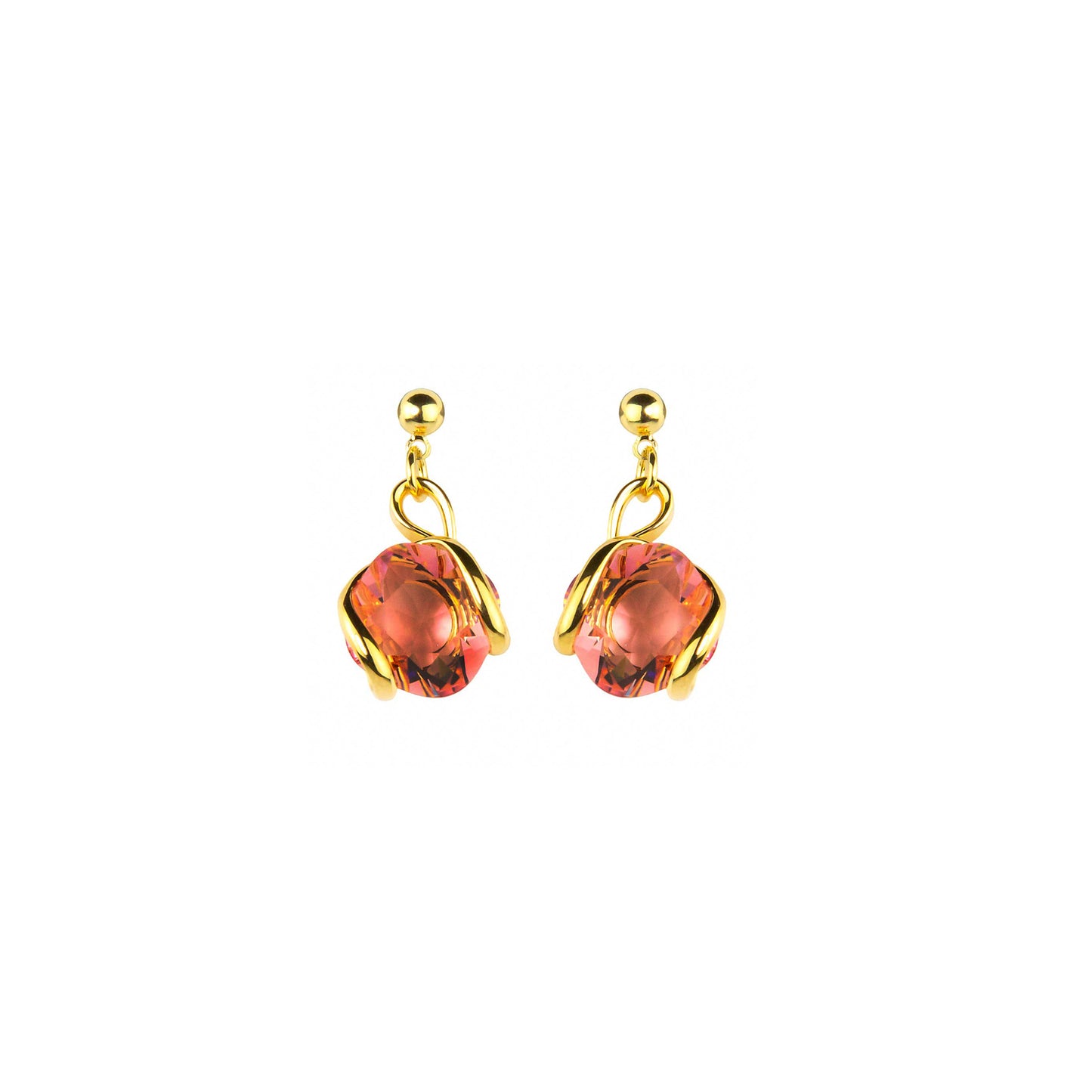 BOUCLES D'OREILLES - CRISTAL