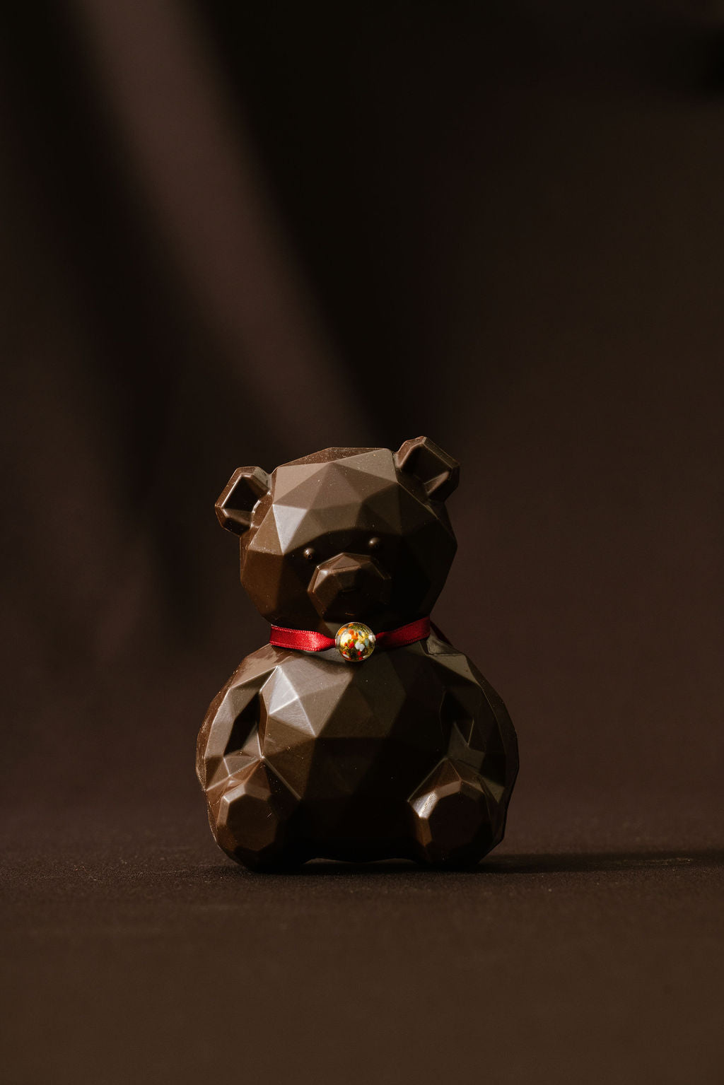 COFFRET LILIFLO - MURANO CONFETTI - 12 MM - NOUNOURS CHOCOLAT NOIR