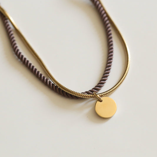 BRACELET FEMME   MARRON GLACE