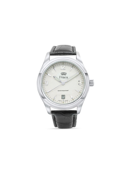 Montre homme militaire Swiss Made boîtier argent 50M