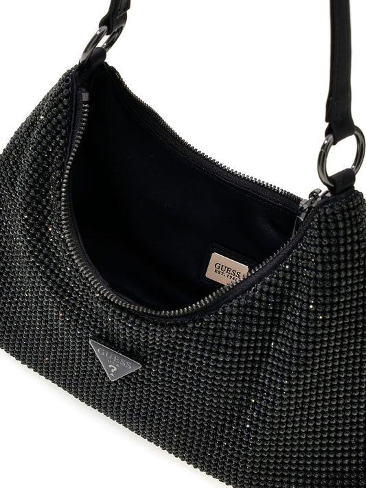 SAC À POIGNETTE ET BANDOULIÈRE À BIJOUX