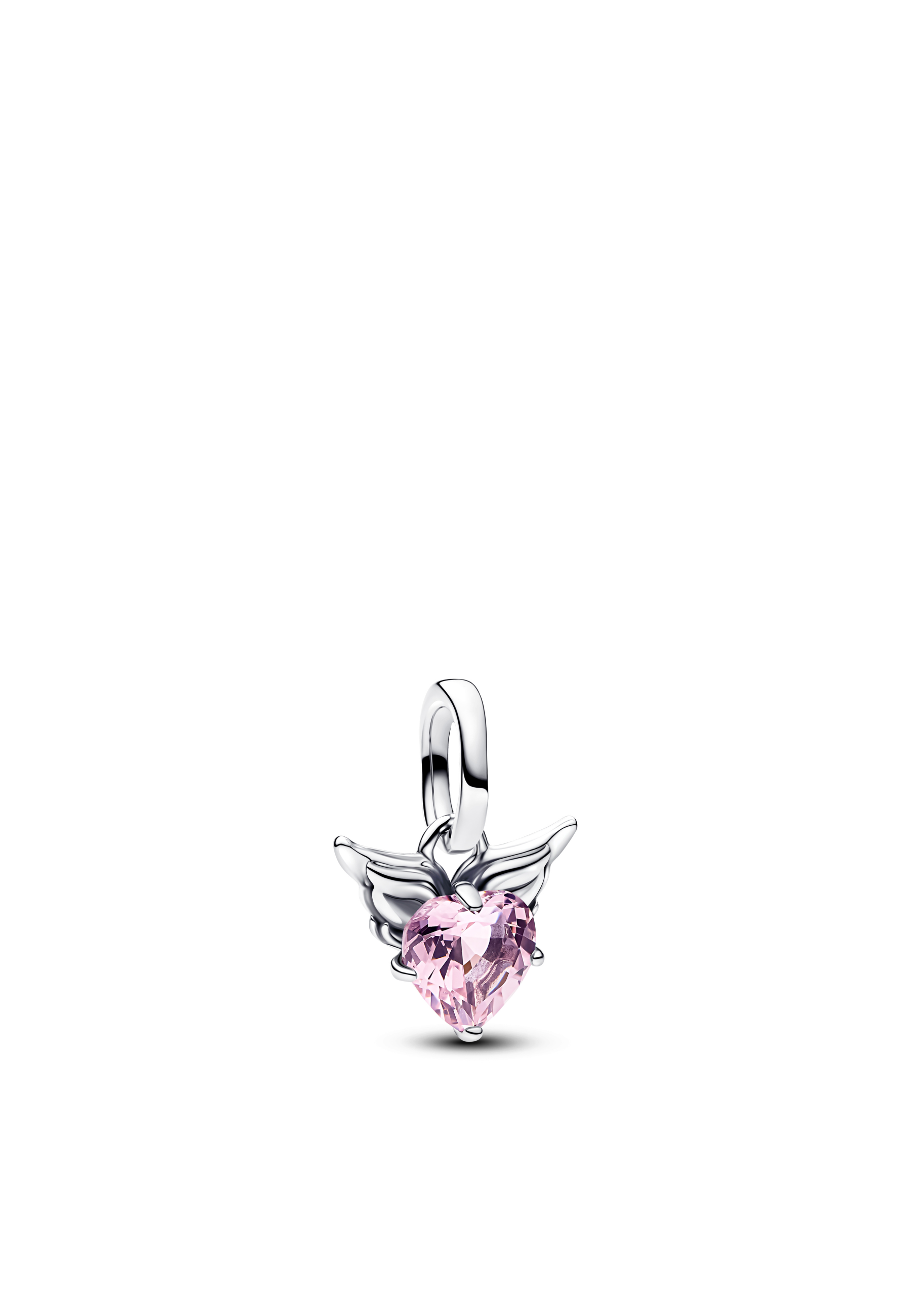 Mini pendentif cœur ailé