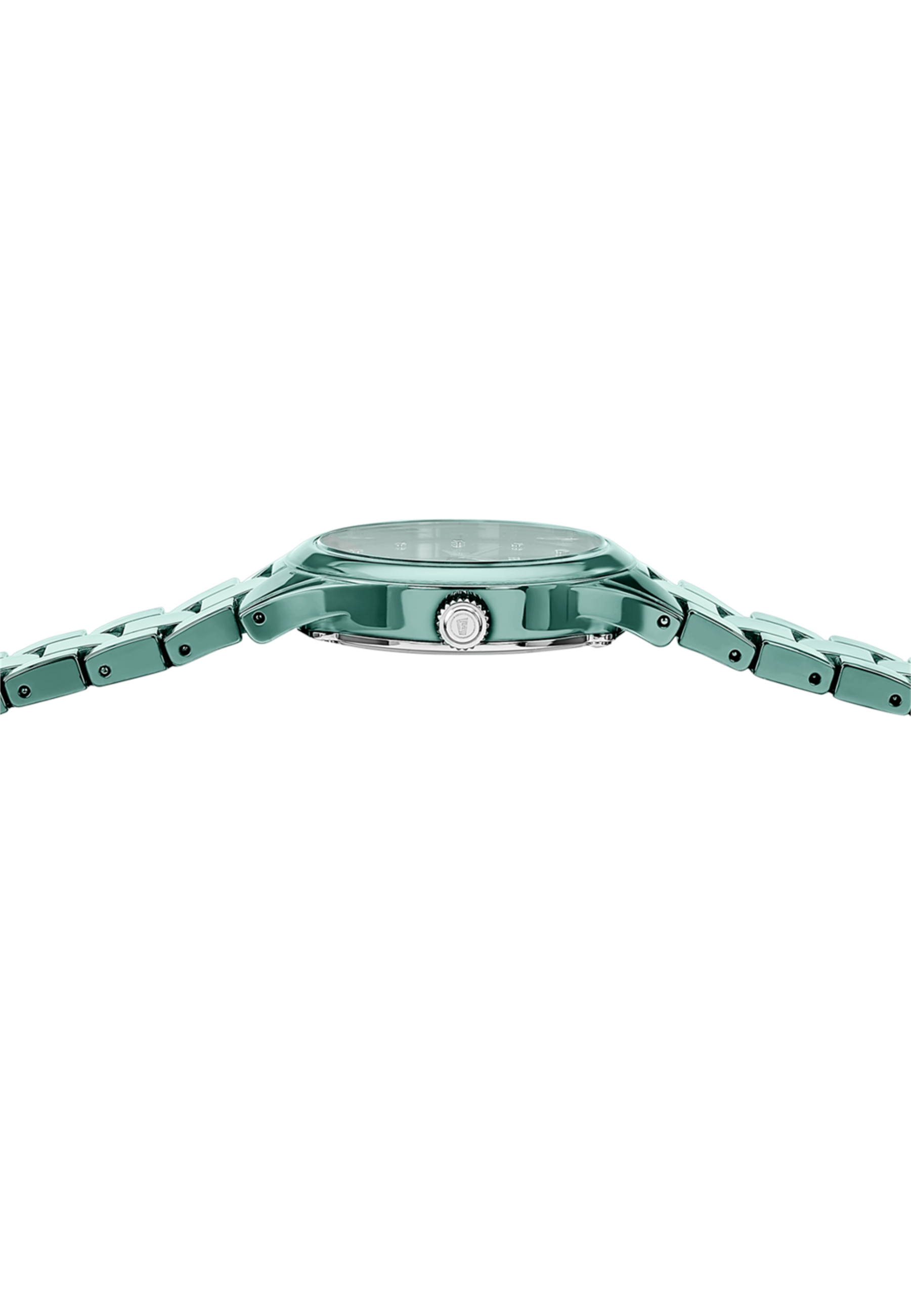 MONTRE FEMME CERAMIQUE VERT