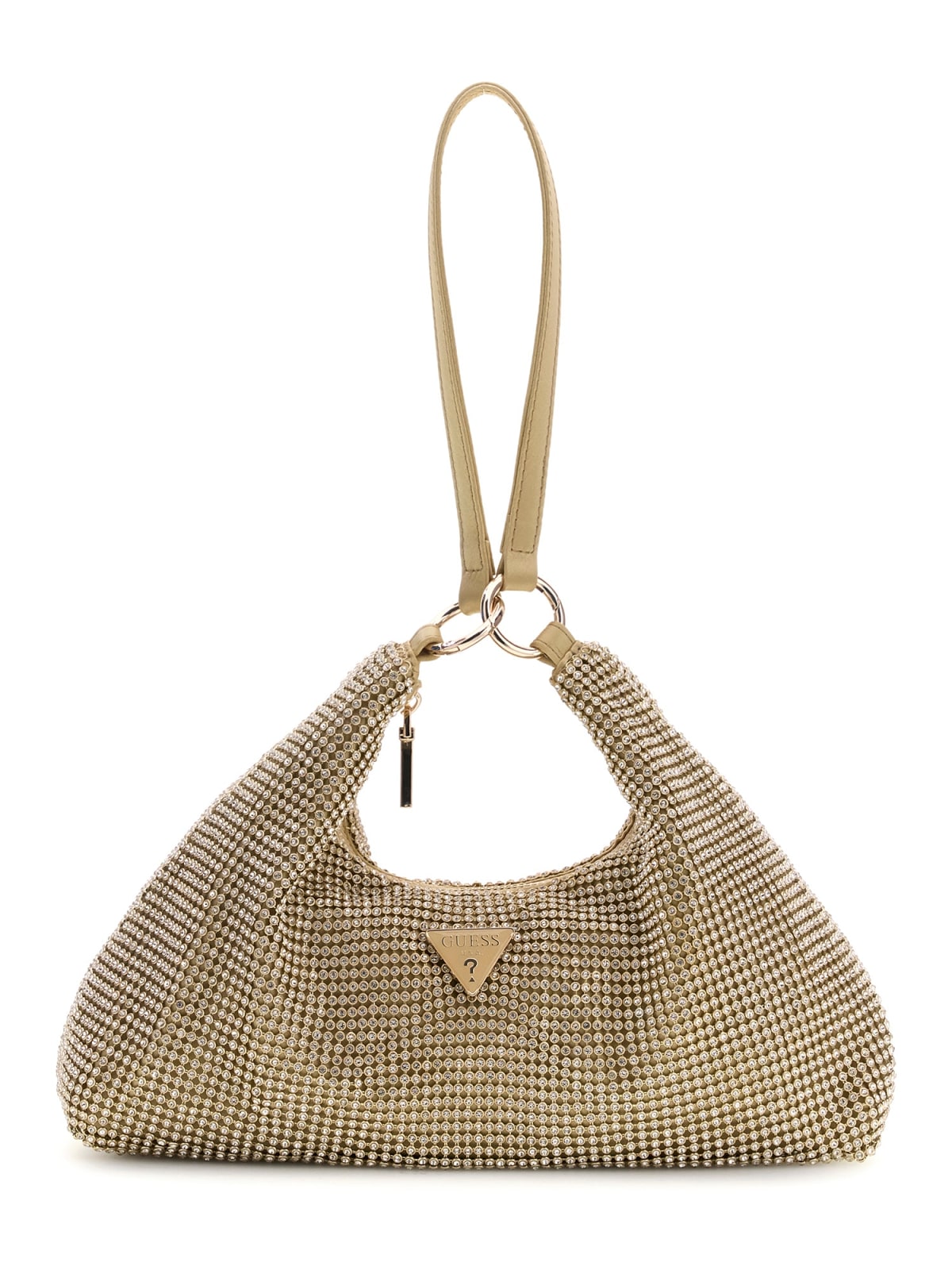 SAC À POIGNETTE ET BANDOULIÈRE À BIJOUX