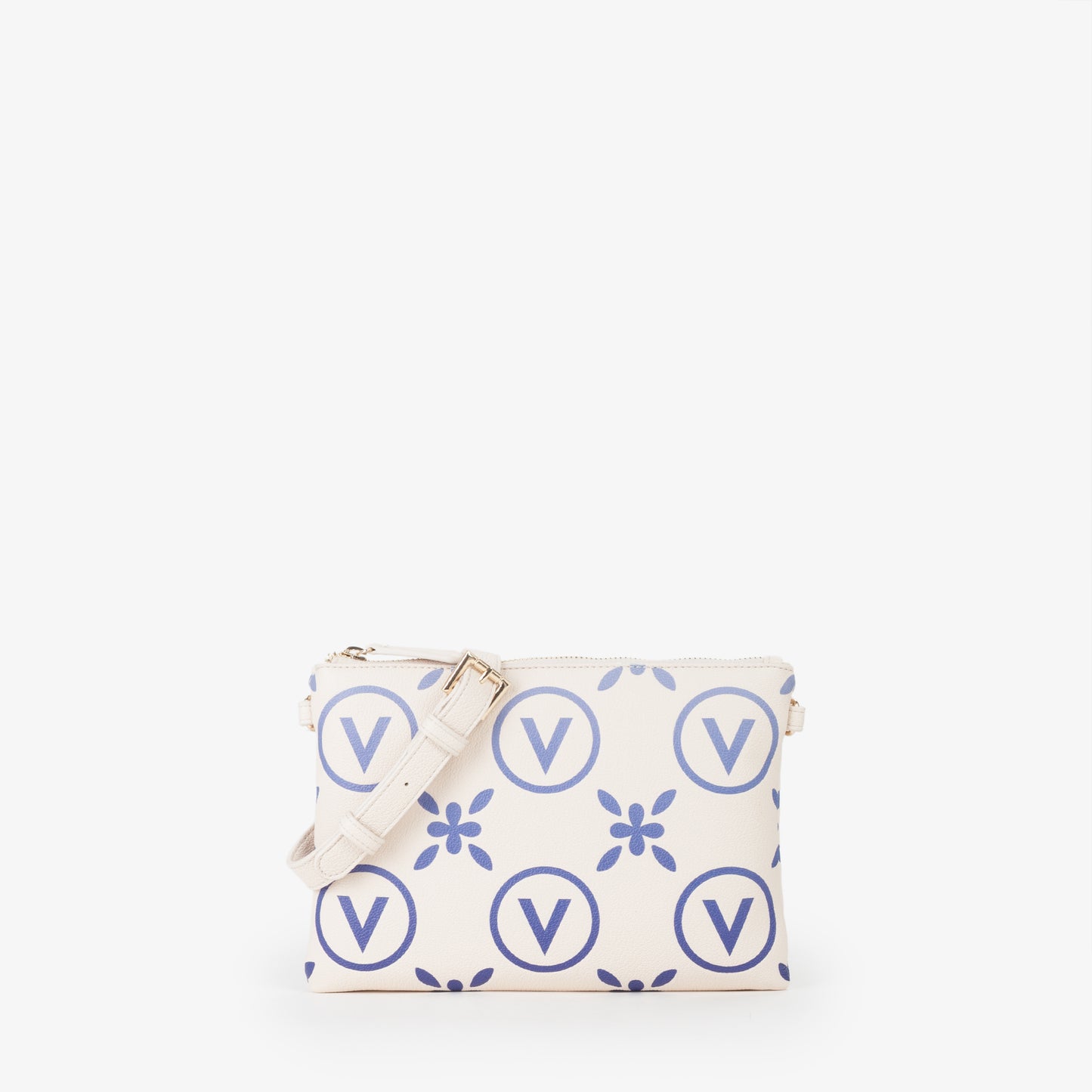 SAC ÉCRU/BLEU SAMBA RÉIMPRIMÉ
