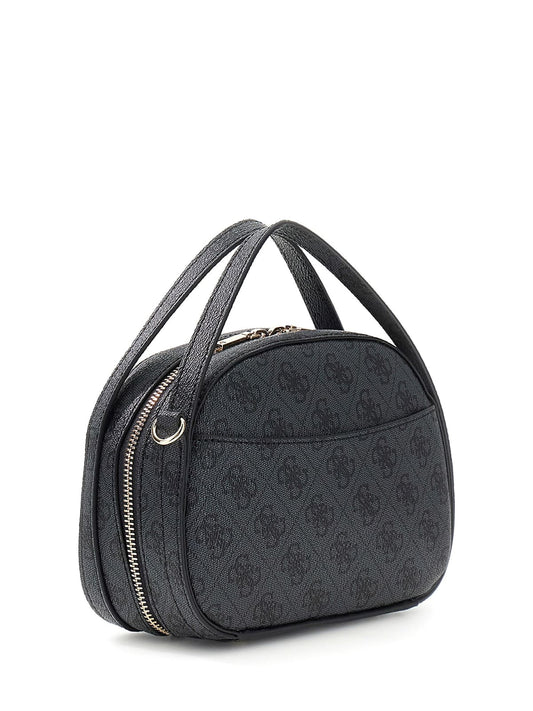 Sac bandoulière zippé avec logo Coleen