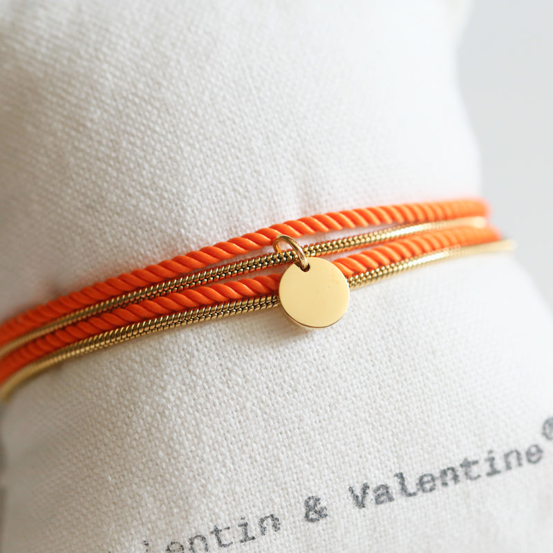 BRACELET FEMME   ORANGE