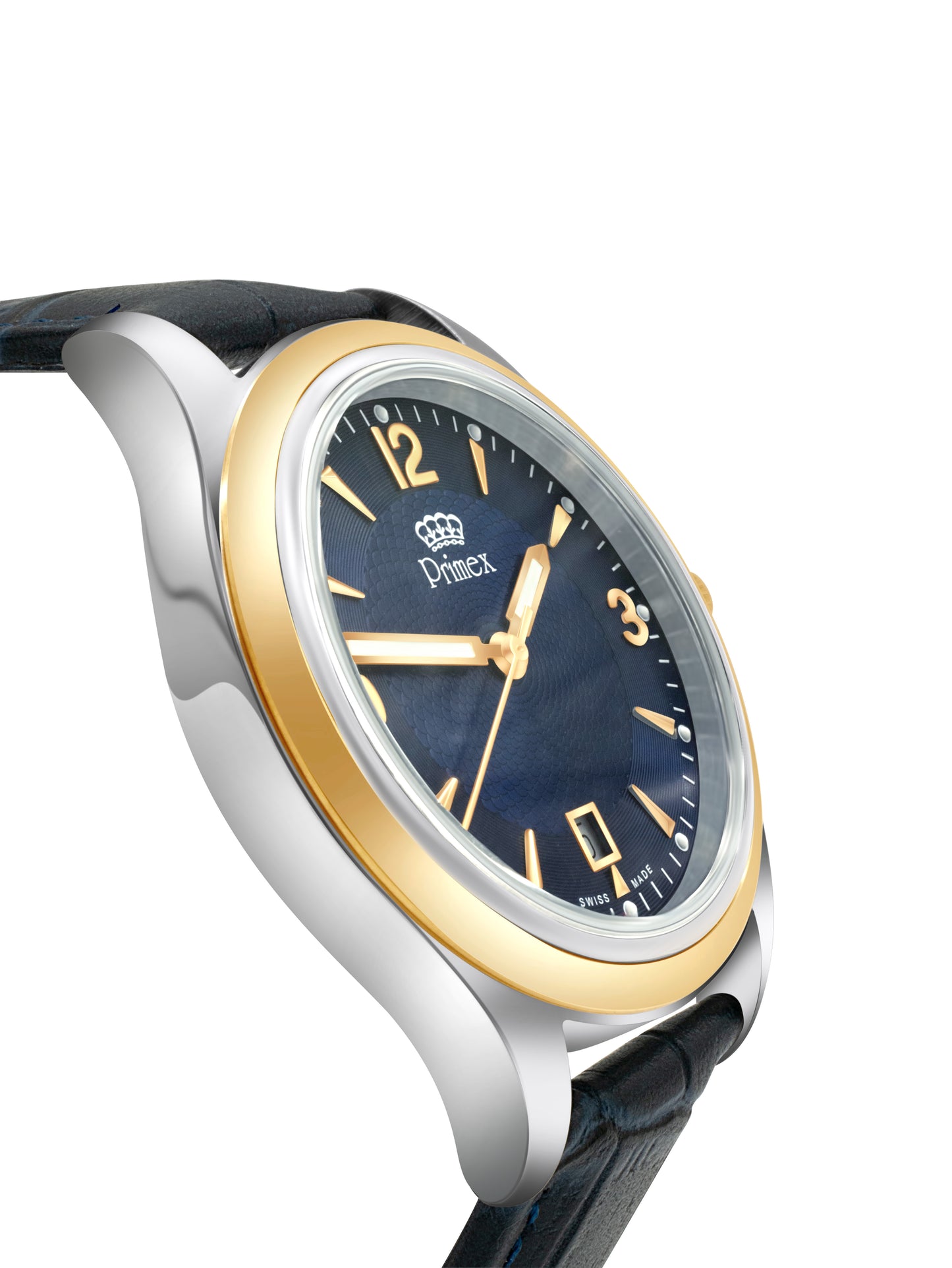 Montre homme militaire Swiss Made boîtier argent