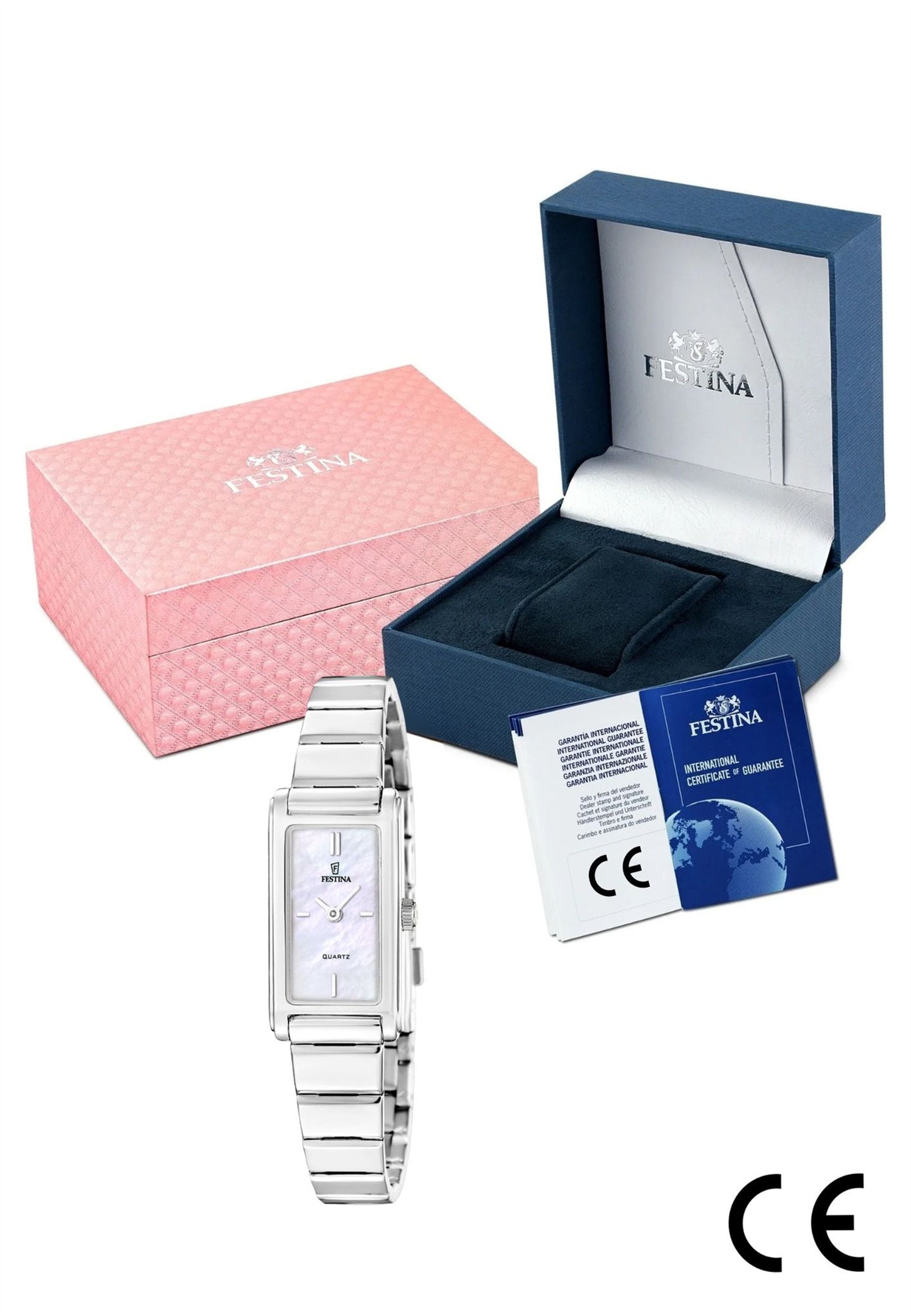 Montre pour femme. Avec un boîtier acier inoxydable