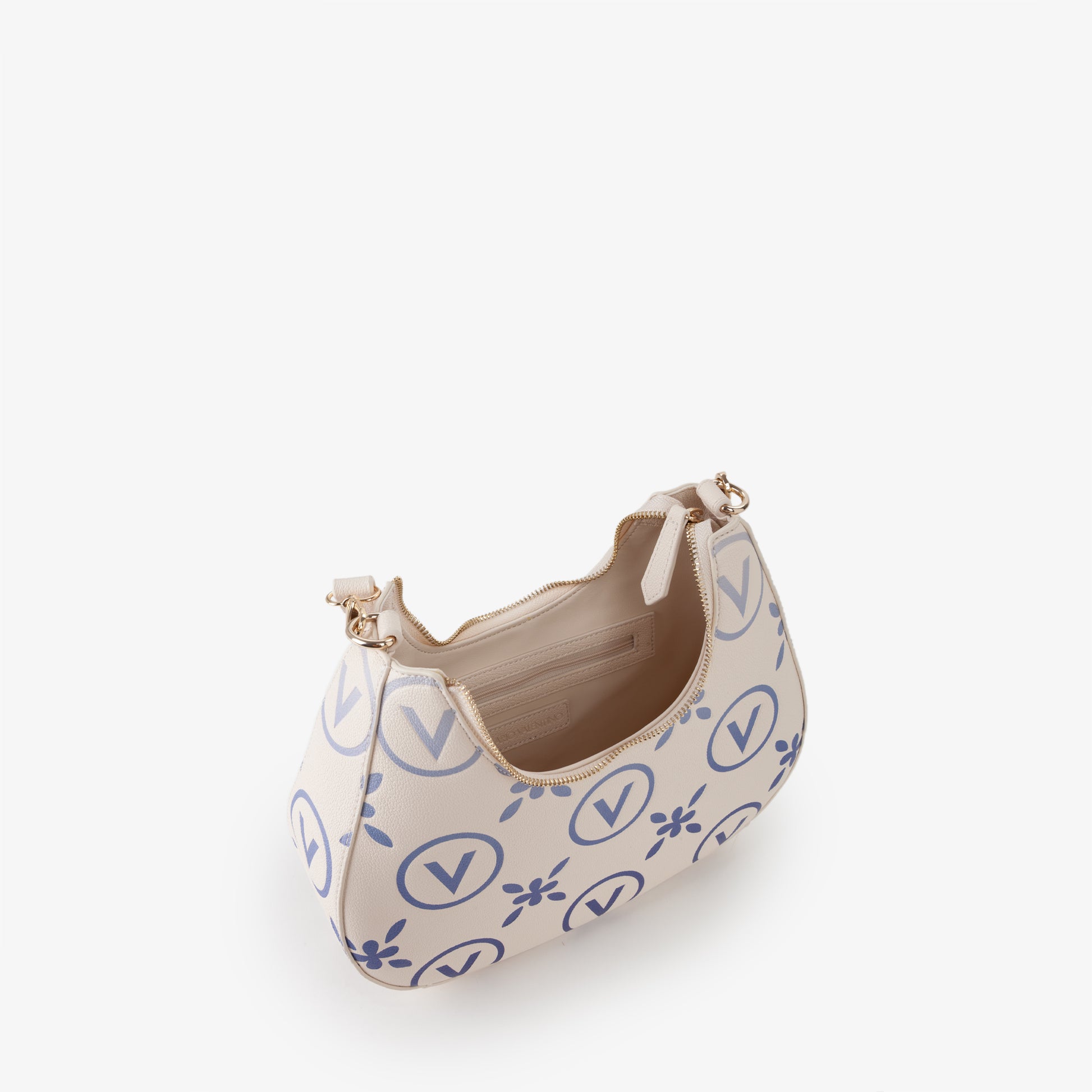 SAC ÉCRU/BLEU SAMBA RÉIMPRIMÉ