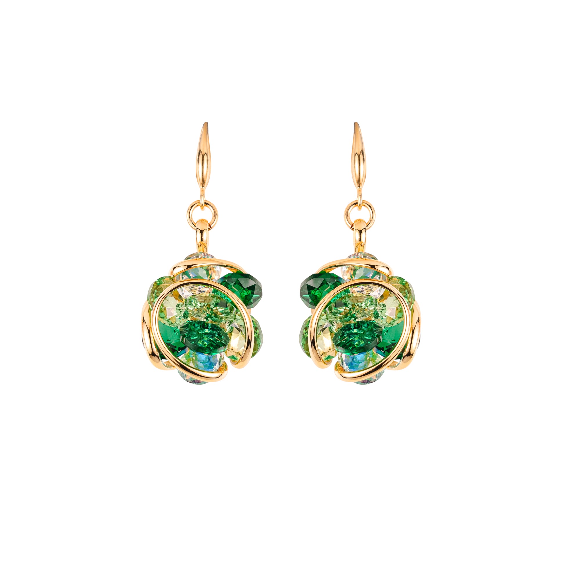 BOUCLES D'OREILLES - CRISTAL